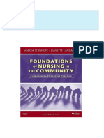 Full Download of Foundations of Nursing in The Community: Community-Oriented Practice Stanhope 3rd Edition Test Bank in PDF DOCX Format