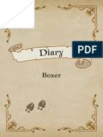 Animal Farm Project #2 - Boxer's Diary