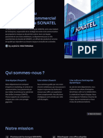 Presentation Du Departement Commercial Et Marketing de SONATEL