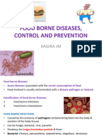 Lecture 2 - FOOD BORNE DISEASES, CONTROL AND PREVENTION