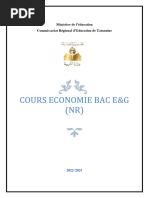 Cours BAC NR 2022 - 2023