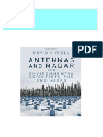 Antennas and Radar For Environmental Scientists and Engineers 1st Edition David Hysell All Chapter Instant Download