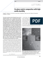 Designing Metallic Glass Matrix Composites With High