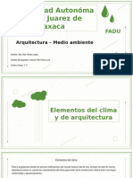 El Clima en La Arquitectura