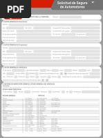 Solicitud de Seguro Automotores