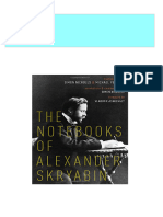 Full Download The Notebooks of Alexander Skryabin 1st Edition Aleksandr Nikolayevich Scriabin PDF