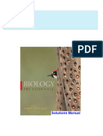 Biology The Essentials 1st Edition Hoefnagels Solutions Manual PDF Download Full Book With All Chapters