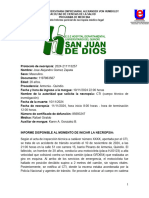 Modelo Informe Pericial de Necropsia Médico Legal PDF