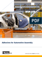 Product Brochure - Adhesives For Automotive Assembly (EnglishA4) - PB8399E