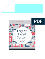 Full English Legal System 2016 2017 17th Edition Catherine Elliott PDF All Chapters