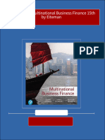 Access Test Bank For Multinational Business Finance 15th by Eiteman All Chapters Immediate PDF Download