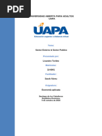 Economia Aplicada Tarea6 Sector Externo Público