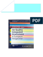 Air Quality Integrated Assessment: A European Perspective 1st Edition Giorgio Guariso All Chapters Instant Download