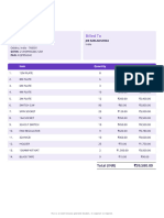 Invoice A00003 Hara Electricals Jee Karlamunda