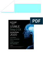 USMLE Step 2 Clinical Knowledge Lecture Notes 2020 5 Book Set Internal Medicine Ob Gyn Pediatrics Psychiatry Surgery 2020th Edition Kaplan