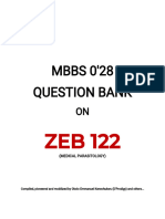 ZEB 122 Question Bank 