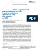 Intelligent Fault Detection Compensation and Power Management in Microgrids A Synchrophasor-Enhanced Approach Using Fuzzy Logic Controllers and RTDS