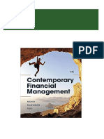 Complete Download (Original PDF) Contemporary Financial Management 14th Edition PDF All Chapters