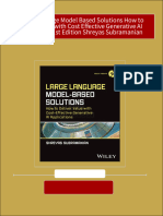 Large Language Model Based Solutions How To Deliver Value With Cost Effective Generative AI Applications 1st Edition Shreyas Subramanian