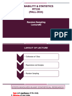 Lecture#2 - Probability & Statistics - Fall24