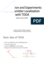 Introduction and Experiments On Transmitter Localization With TDOA