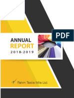 RTM Annual Report 2018-19