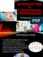 1-Introduction À L'odontologie Pédiatrique