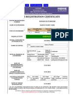 RAMULU Udyam Registration Certificate