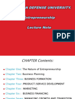 Entrepreneurship - 1