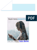 Get Business Essentials Canadian 7th Edition Ebert Test Bank Free All Chapters