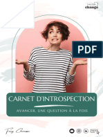 Time For Change Carnet Dintrospection Avancer Une Question A La Fois