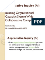 Appreciative Inquiry Ai Is An Organizational