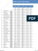 Attendance Report