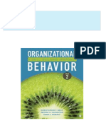 Test Bank For Organizational Behavior A Skill-Building Approach, 2nd Edition, Christopher P. Neck, Jeffery D. Houghton, Emma L. Murray