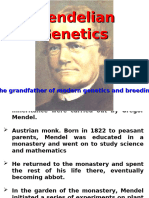 Mendelian Genetics