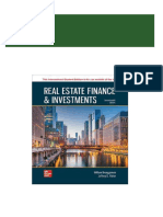 Full Download Real Estate Finance & Investments 17th Edition Jeffrey Fisher William B. Brueggeman - Ebook PDF