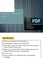 CH 1 Revision Tour