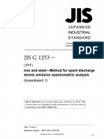 JIS G 1253-2002 Amd 1-2013