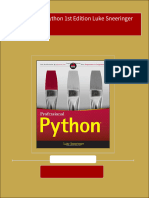 Full Download Professional Python 1st Edition Luke Sneeringer PDF