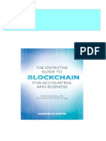 The Definitive Guide To Blockchain For Accounting and Business 1st Edition Saurav K. Dutta 2024 Scribd Download