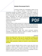 Direito Processual Civil 1