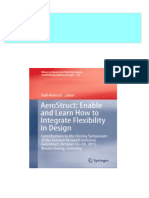 Immediate download AeroStruct Enable and Learn How to Integrate Flexibility in Design Contributions to the Closing Symposium of the German Research Initiative AeroStruct October 13 14 2015 Braunschweig Germany 1st Edition Ralf Heinrich (Eds.) ebooks 2024