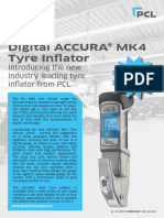 Digital ACCURA® MK4 Tyre Inflator: Introducing The New Industry Leading Tyre Inflator From PCL