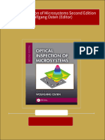 PDF Optical Inspection of Microsystems Second Edition Wolfgang Osten (Editor) Download