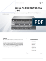 FS N5860 and N8560 and N8200 Series Stacking Guide