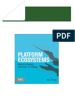 (Ebook PDF) Platform Ecosystems: Aligning Architecture, Governance, and Strategy 2024 Scribd Download