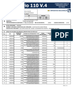 Formulario 110 Agosto 2024