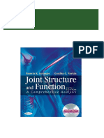 Full Joint Structure and Function: A Comprehensive Analysis Fifth Edition PDF All Chapters