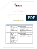 Grade 4 Term 3 Assessment