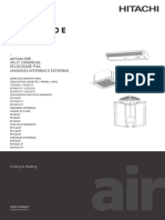 Manual de Instalacao Operacao Hitachi Cassete Air Core